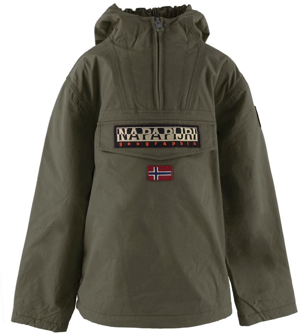 Napapijri Winter Coat - Rainforest - Green Depths
