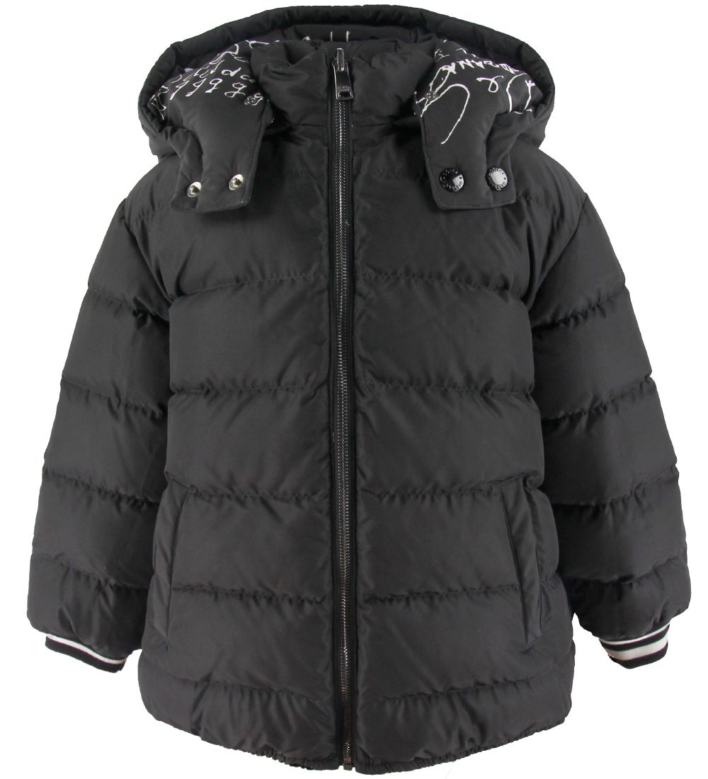 Dolce & Gabbana Down Jacket - Reversible - Black w. Print