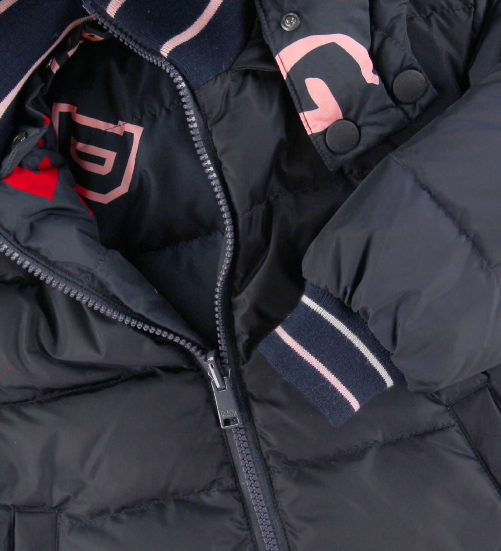 Dolce & Gabbana Down Jacket - Reversible - Navy w. Letters