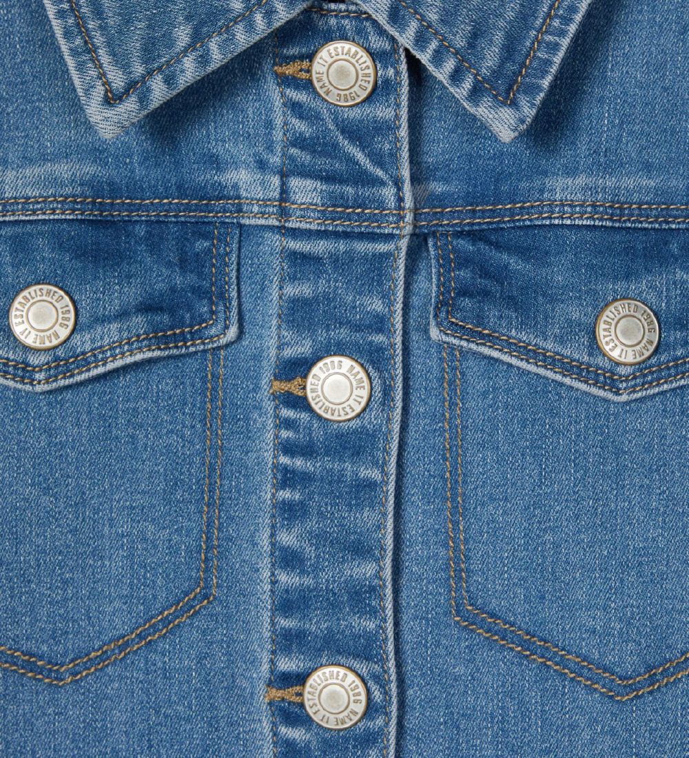 Name It x Disney Jacket - NkfMinnie - Medium Blue Denim