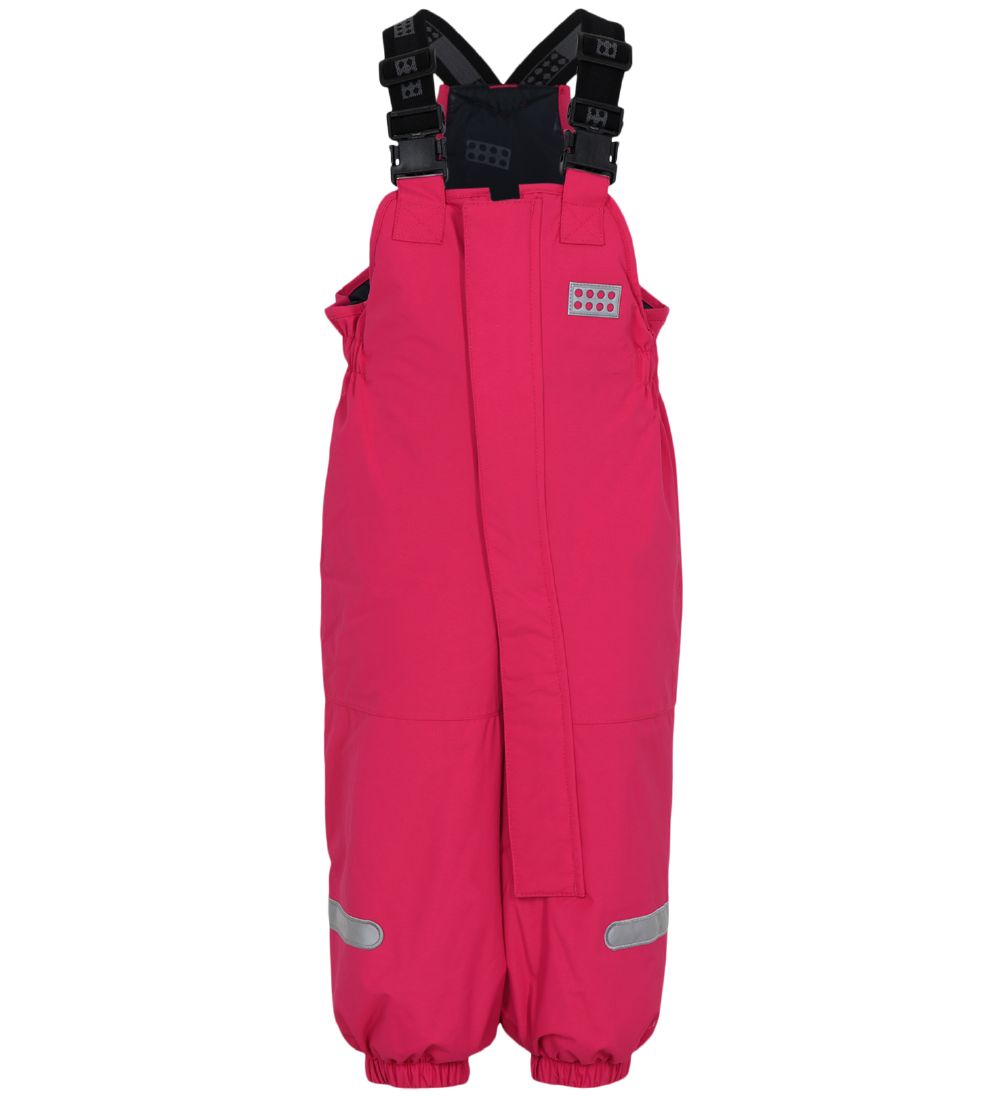 LEGO® Wear Ski Pants w. Suspenders - LWPuelo - Pink