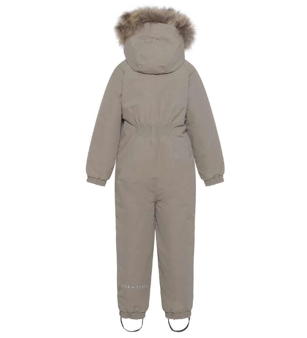 Ver de Terre Snowsuit w. Fur - Caramel