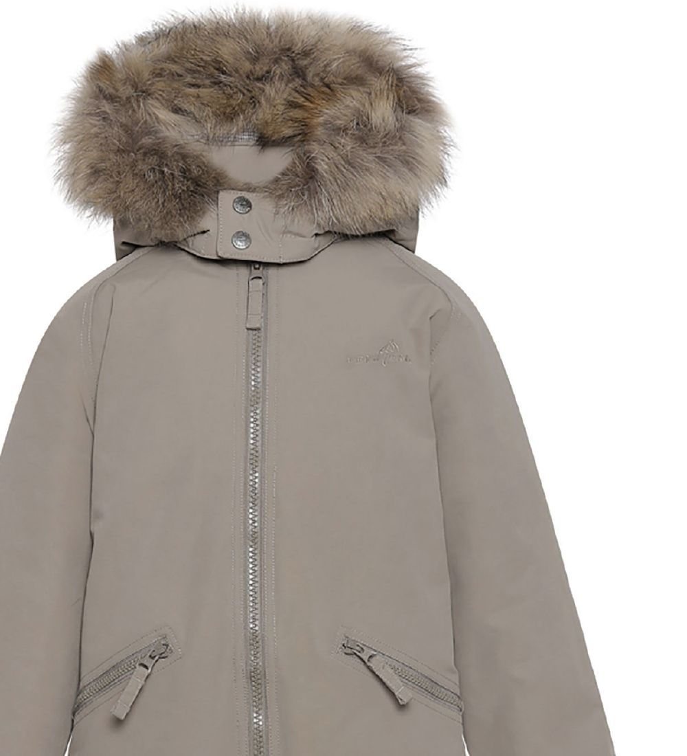 Ver de Terre Snowsuit w. Fur - Caramel