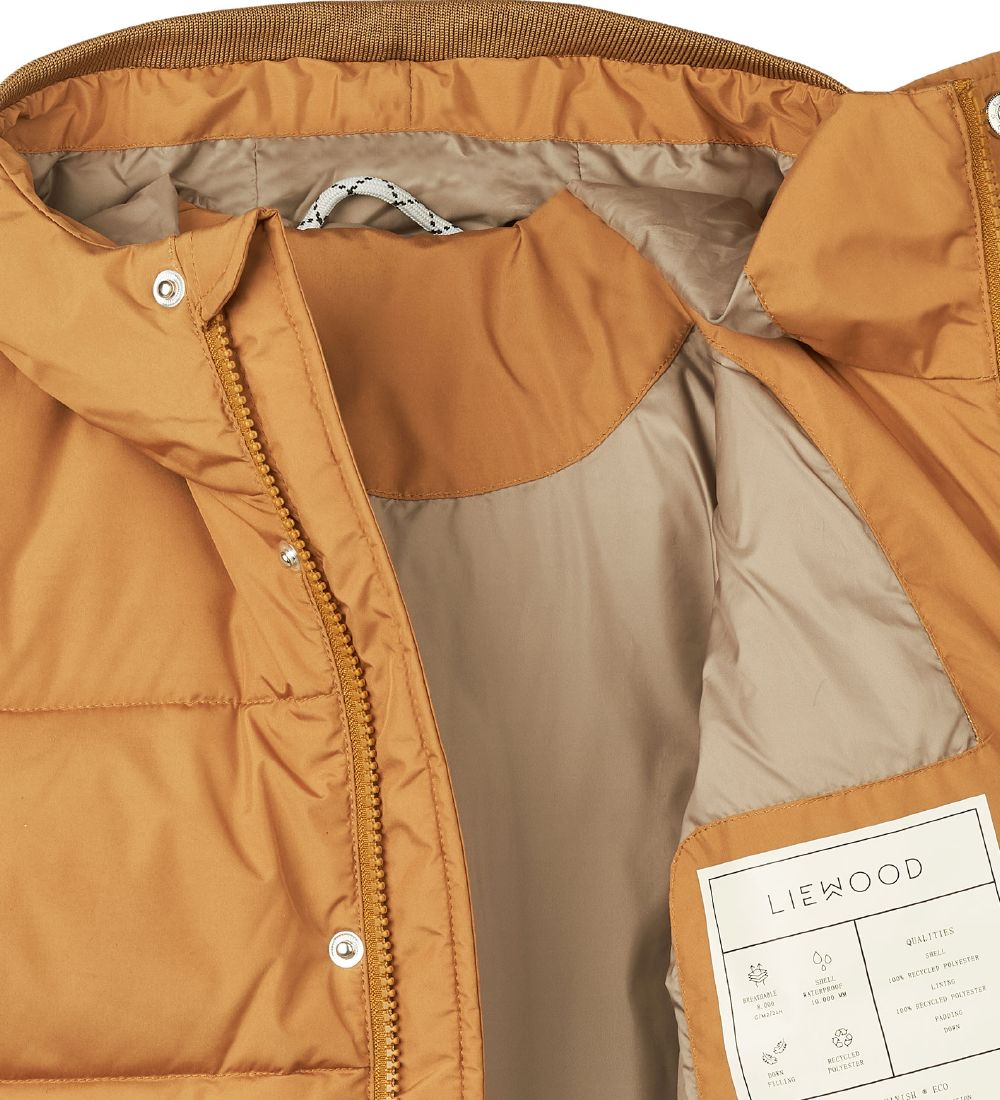 Liewood Padded Jacket - Palle - Golden Caramel
