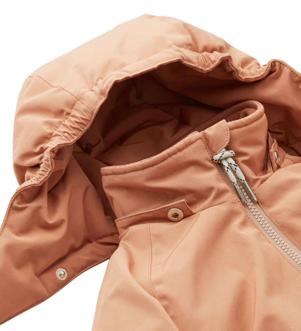 Liewood Snowsuit - Snow - Dark Rose