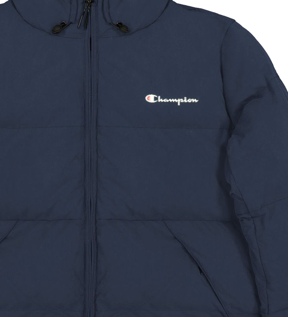 Champion Fashion Padded Jacket - Navy w. Logo