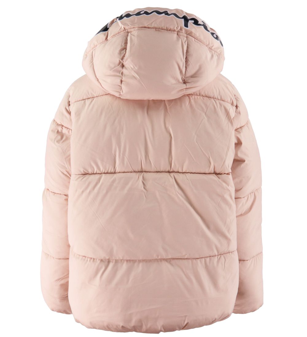 Champion Hooded Puffer Jacket - Pink