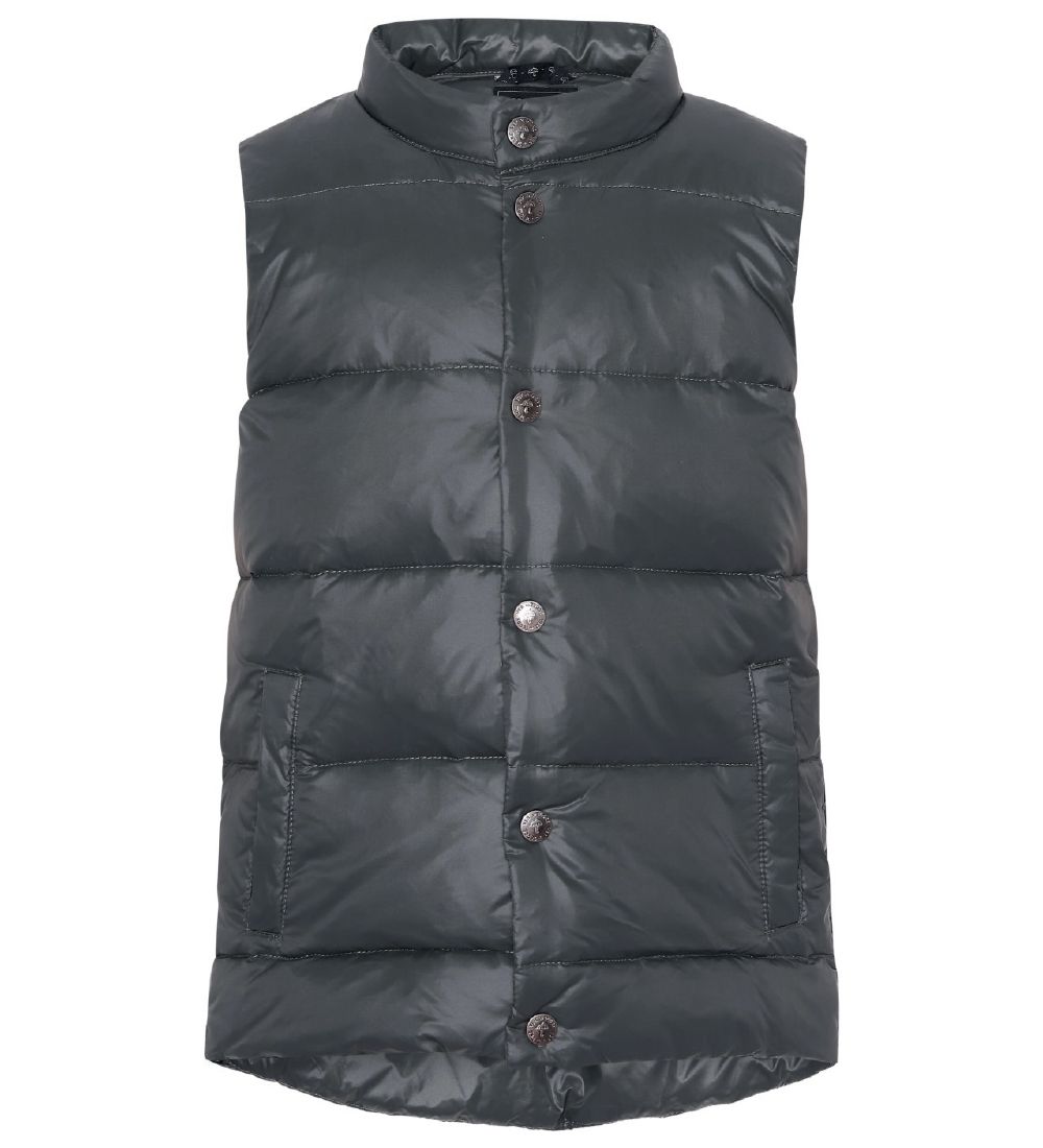 Ver de Terre Down Vest - Slate