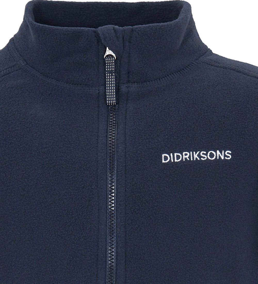 Didriksons Fleece Jacket - Monte Fullzip - Navy