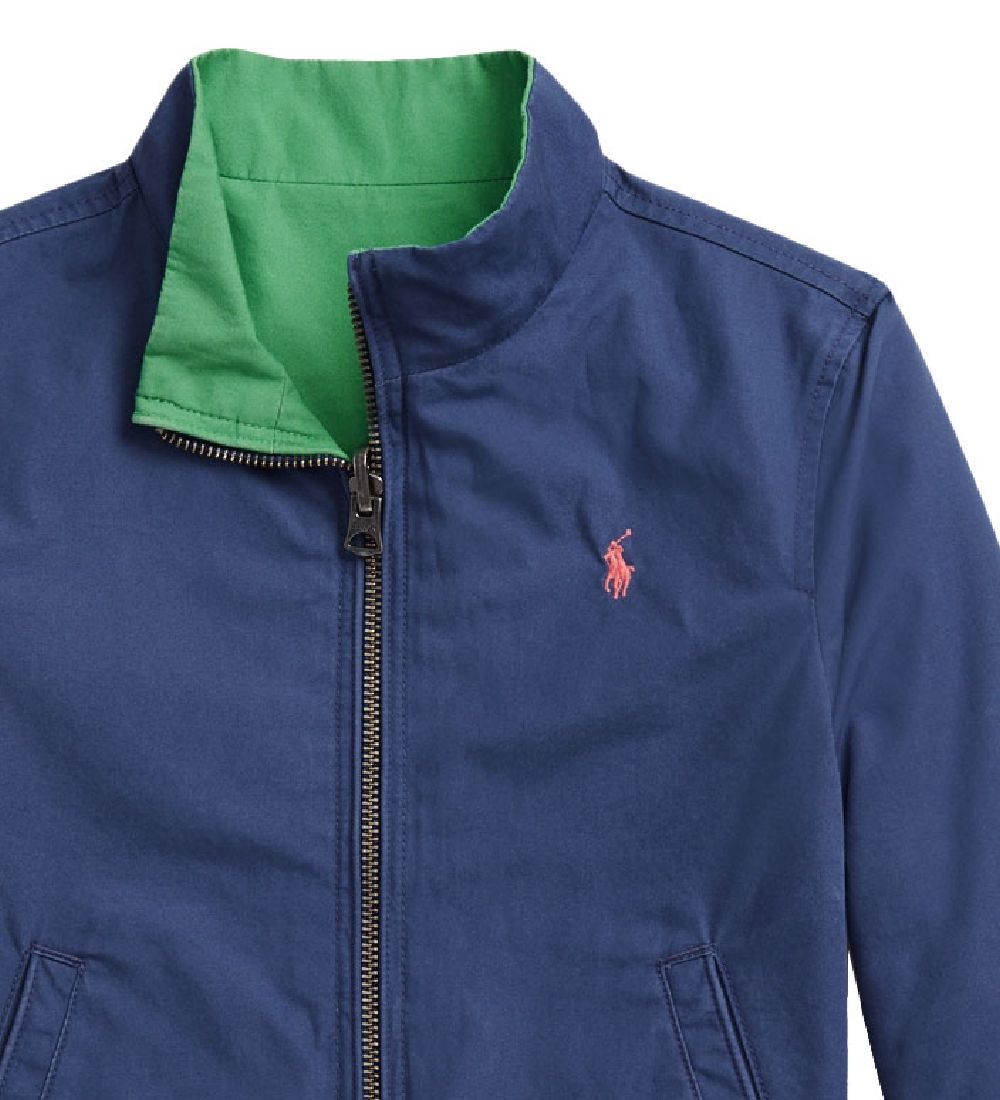 Polo Ralph Lauren Jacket - Reversible - Classic - Green/Navy