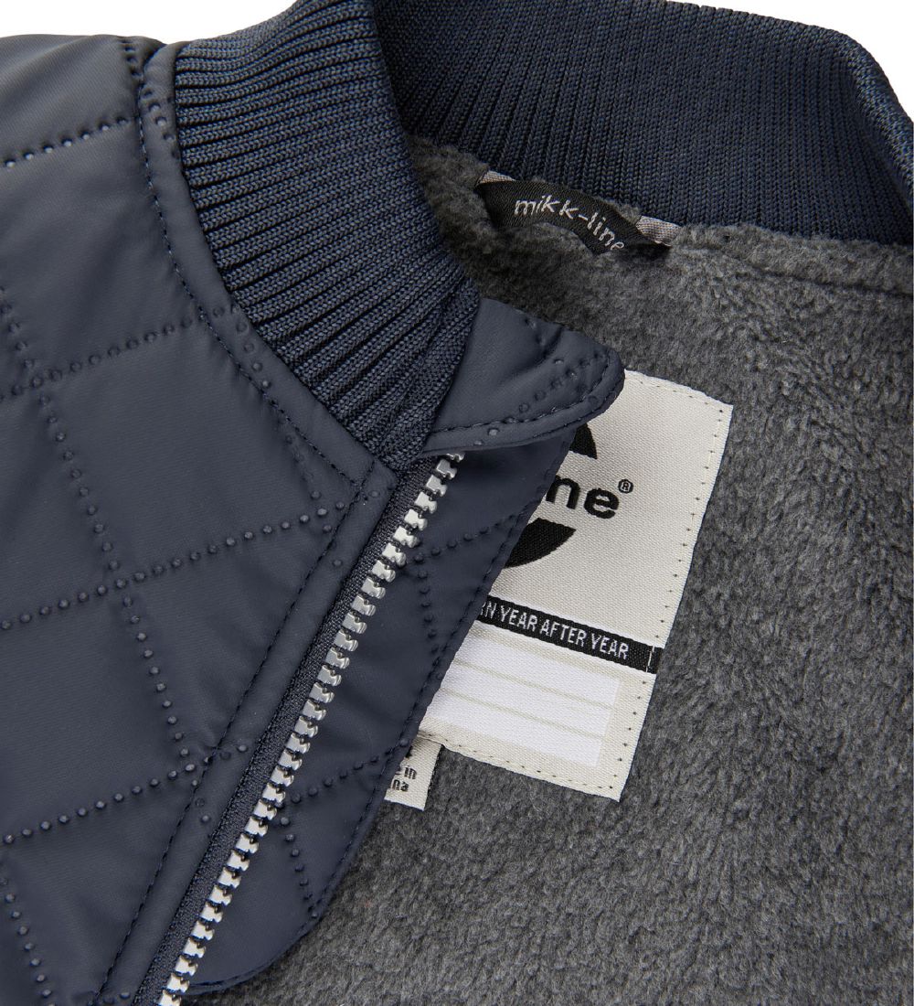 Mikk-Line Thermo Set with Fleece - Blue Nights