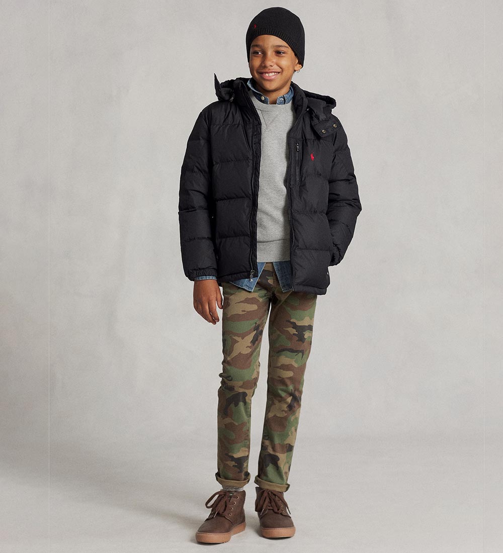 Polo Ralph Lauren Down Jacket - Classic - Polo Black