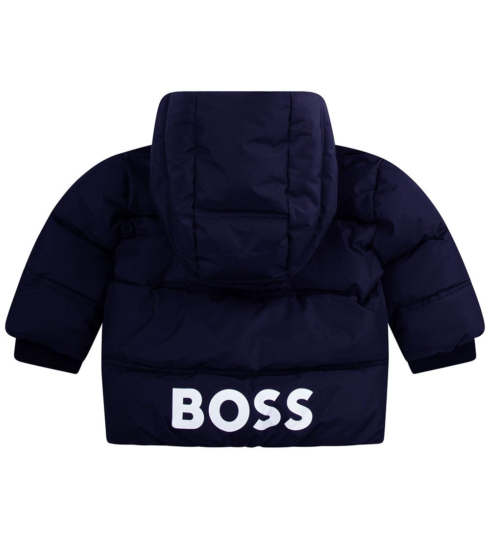 BOSS Jacket - Essential - Navy w. Print