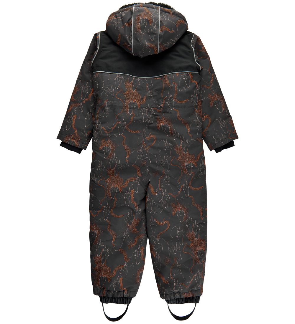 Soft Gallery Snowsuit - SGCarla - Phantom w. Unicorns