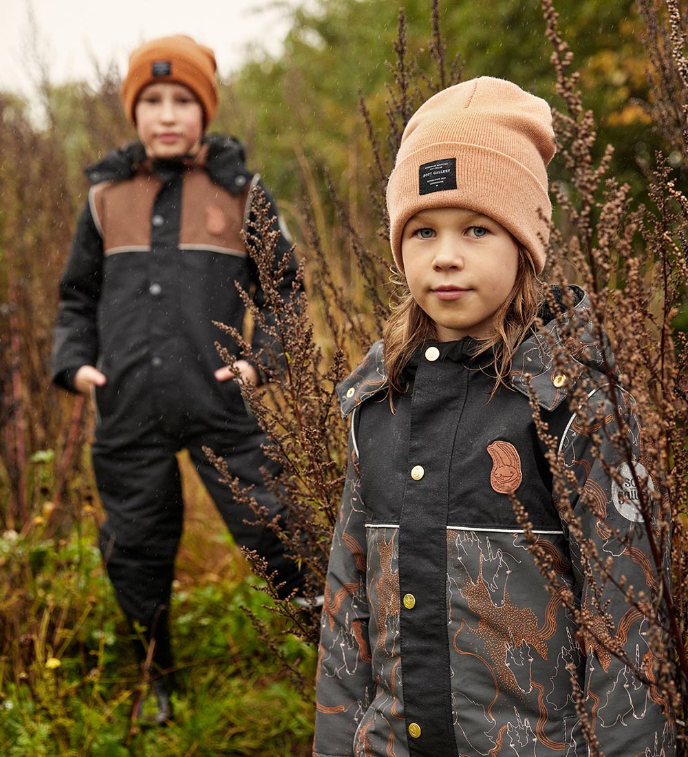 Soft Gallery Snowsuit - SGCarla - Phantom w. Unicorns