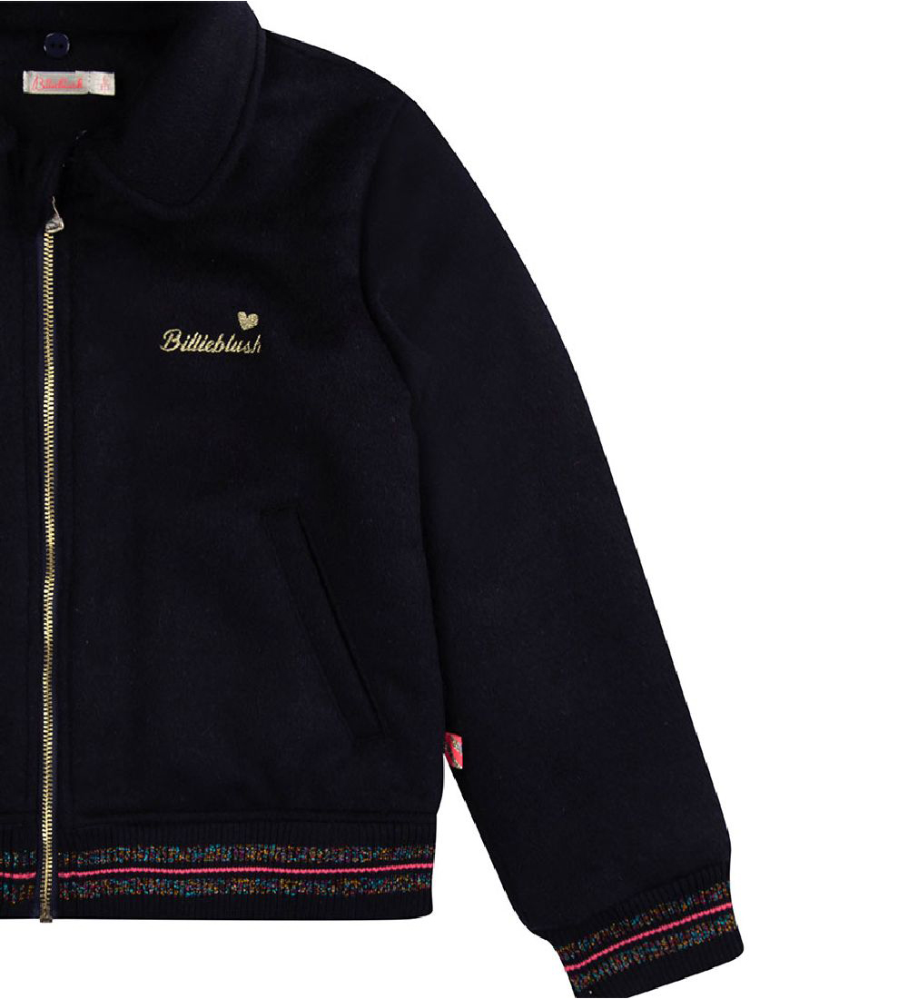 Billieblush Jacket - Wool - Navy w. Sequins