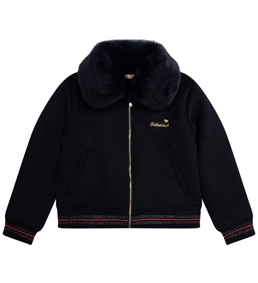 Billieblush Jacket - Wool - Navy w. Sequins