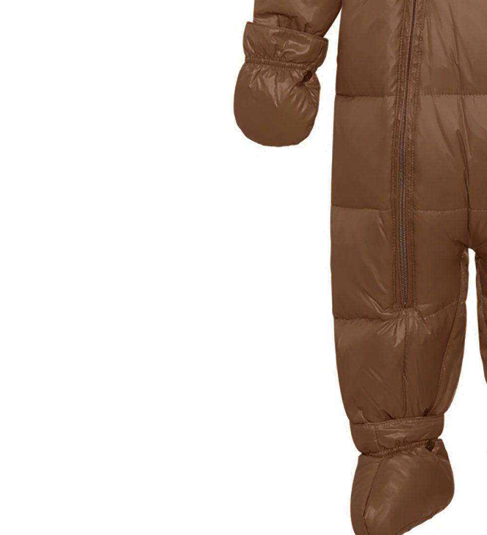 Ver de Terre Snowsuit w. Fur - Down - Brownie