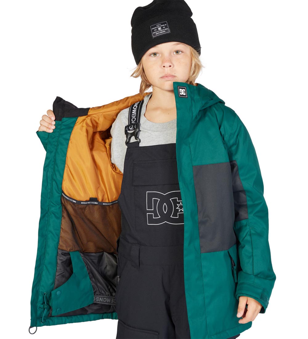 DC Winter Coat - Defy - Green/Black