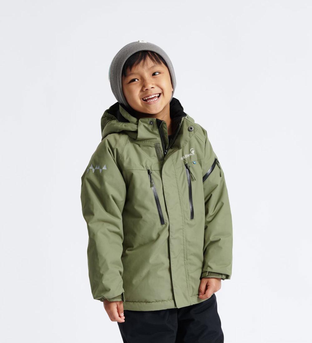 Isbjörn of Sweden Winter Coat - Helicopter - Moss