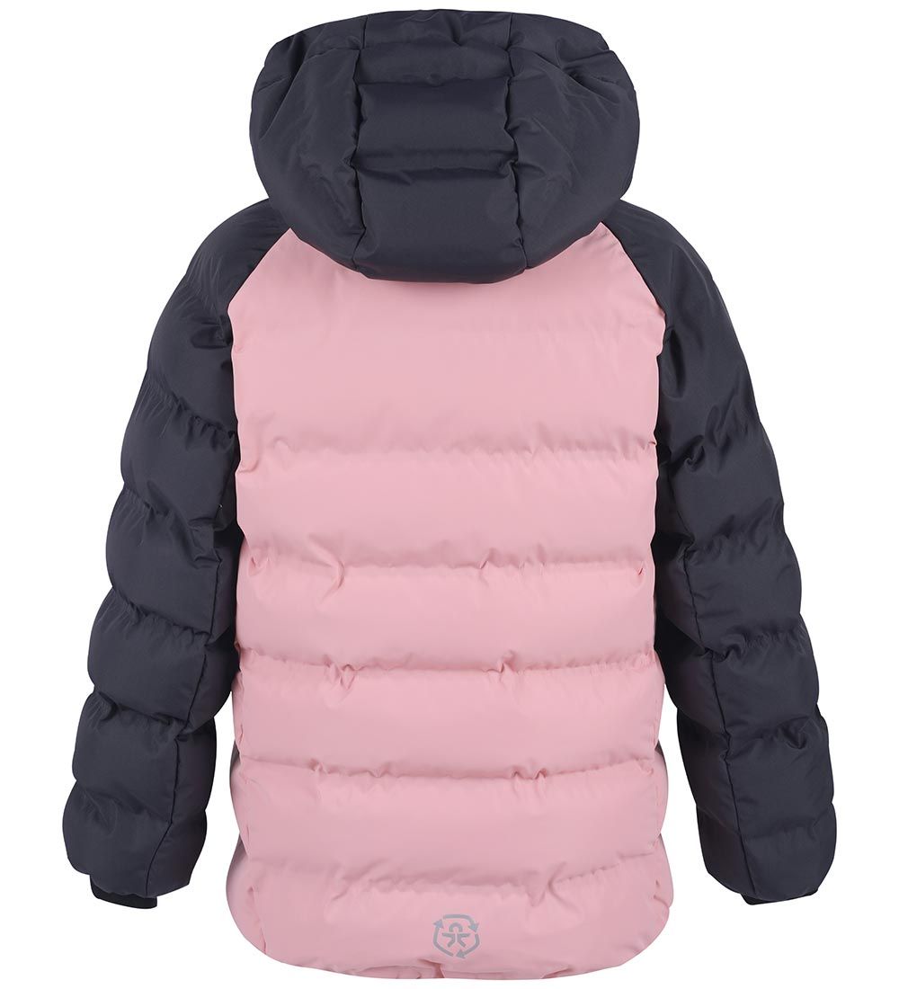 Color Kids Padded Jacket - Zephyr w. Black