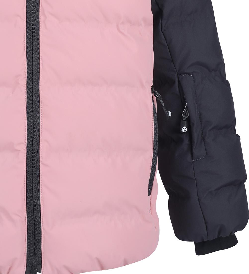 Color Kids Padded Jacket - Zephyr w. Black
