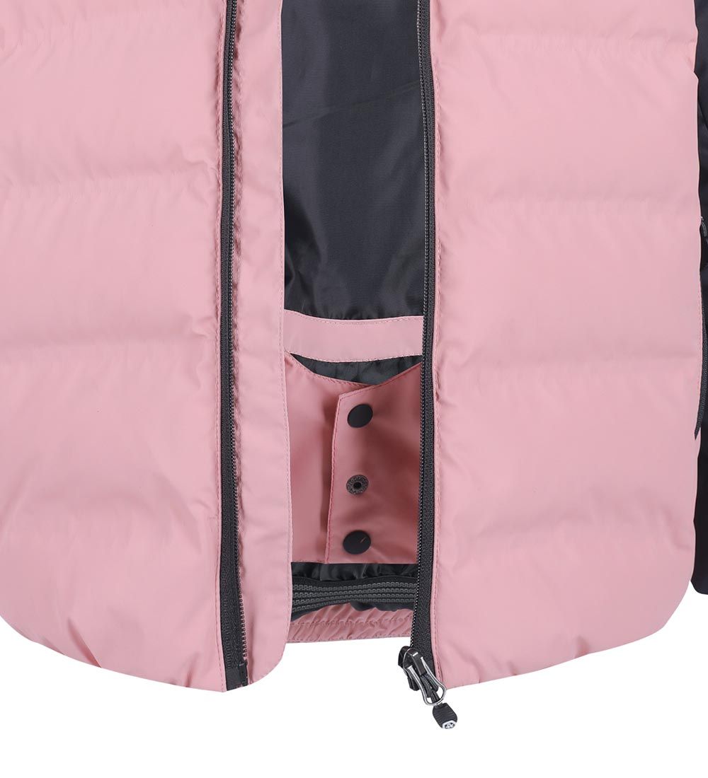 Color Kids Padded Jacket - Zephyr w. Black