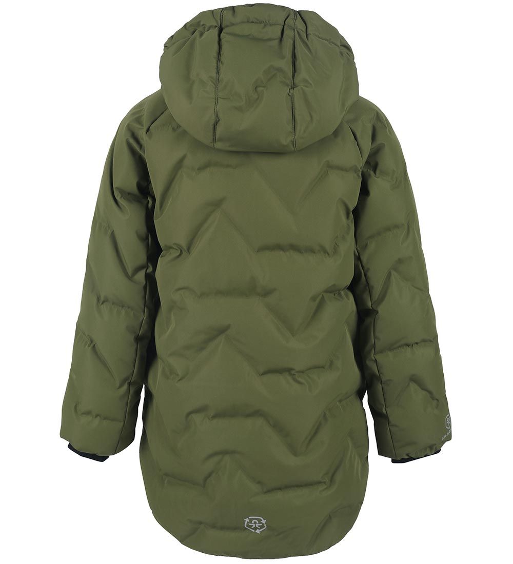 Color Kids Padded Jacket - Dark Olive