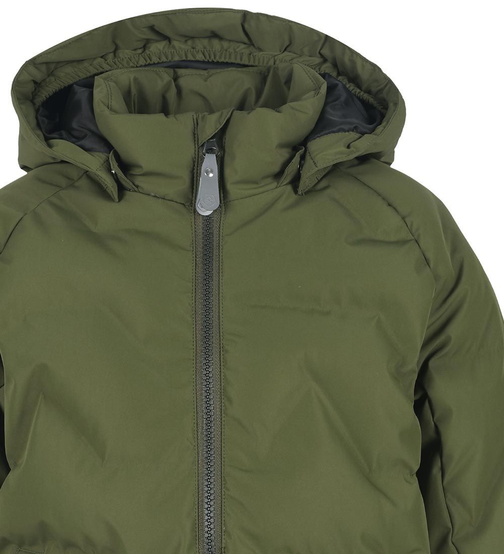 Color Kids Padded Jacket - Dark Olive