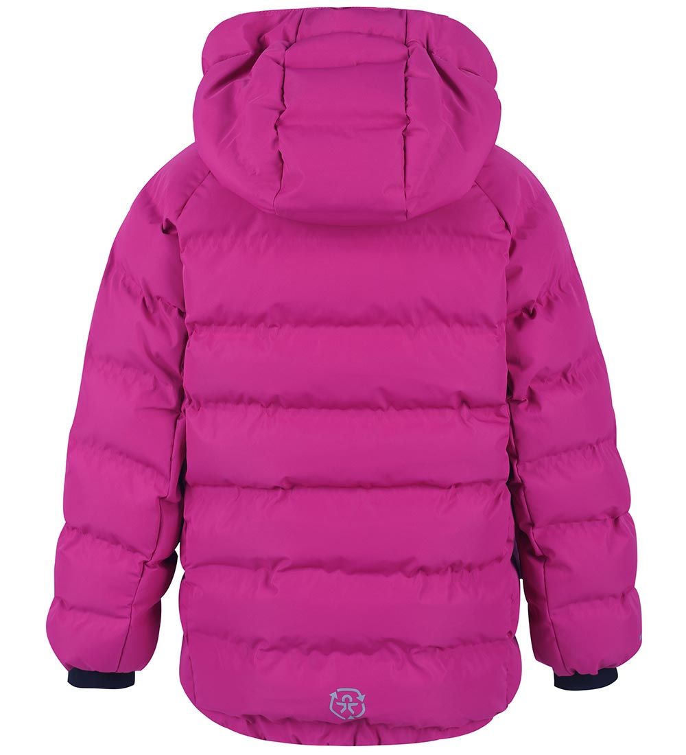 Color Kids Padded Jacket - Festival Fuchsia