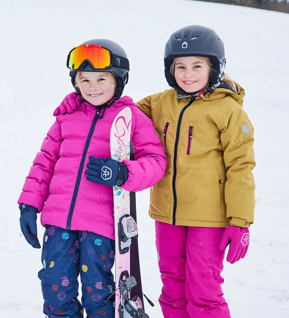 Color Kids Padded Jacket - Festival Fuchsia