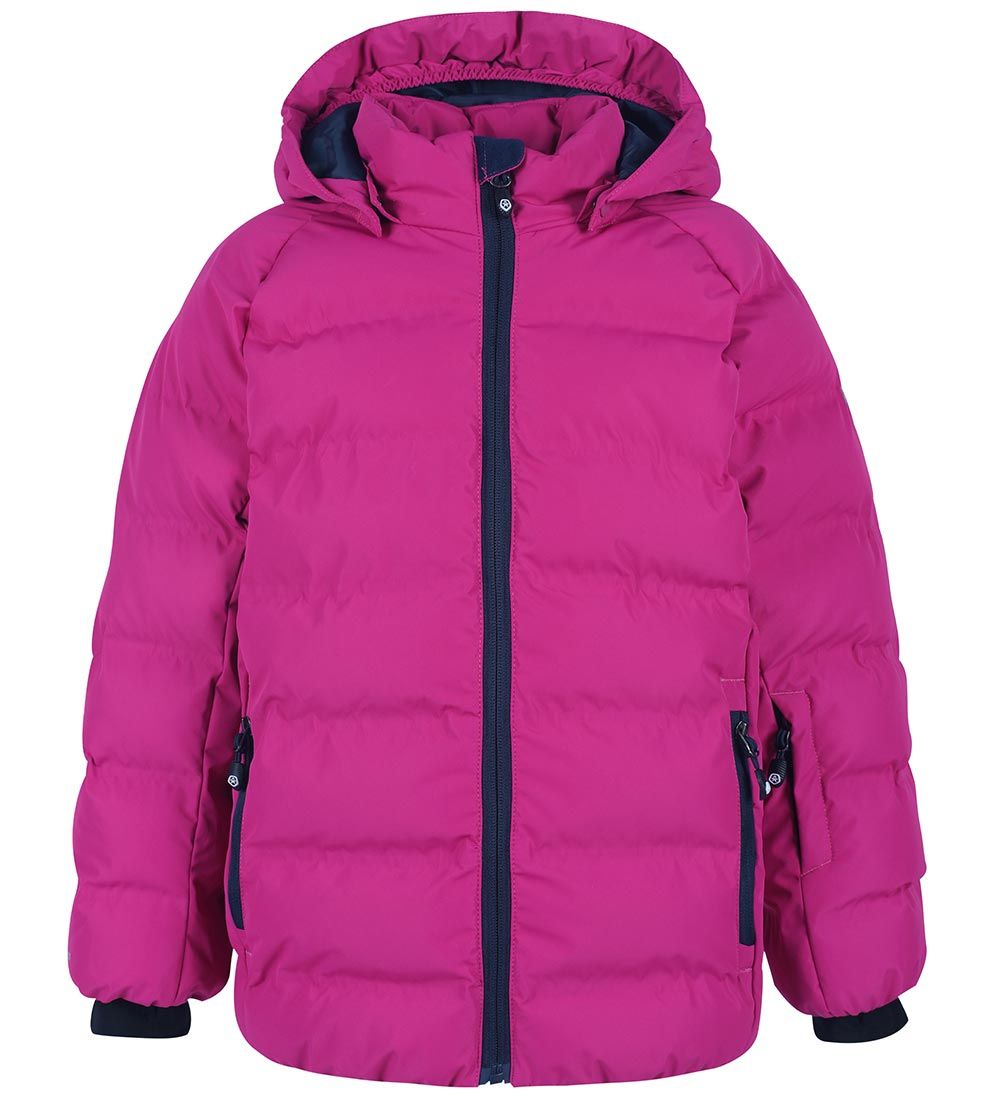 Color Kids Padded Jacket - Festival Fuchsia