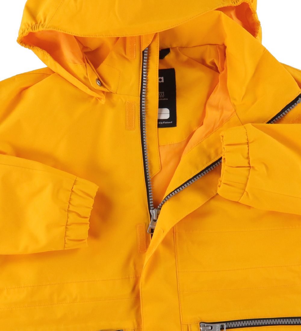 Reima Tec Lightweight Jacket - Kempele - Orange Yellow