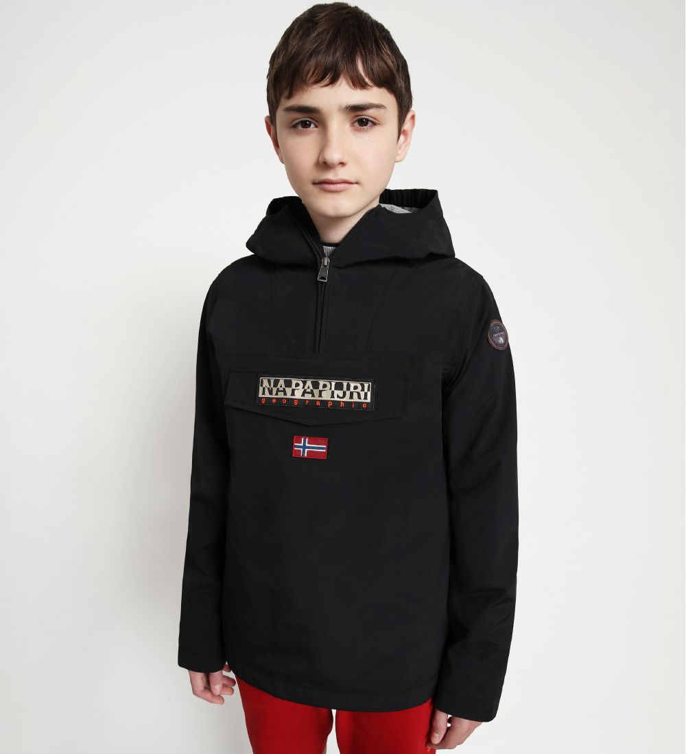 Napapijri Sommerjacke - Rainforest Anorak - Schwarz