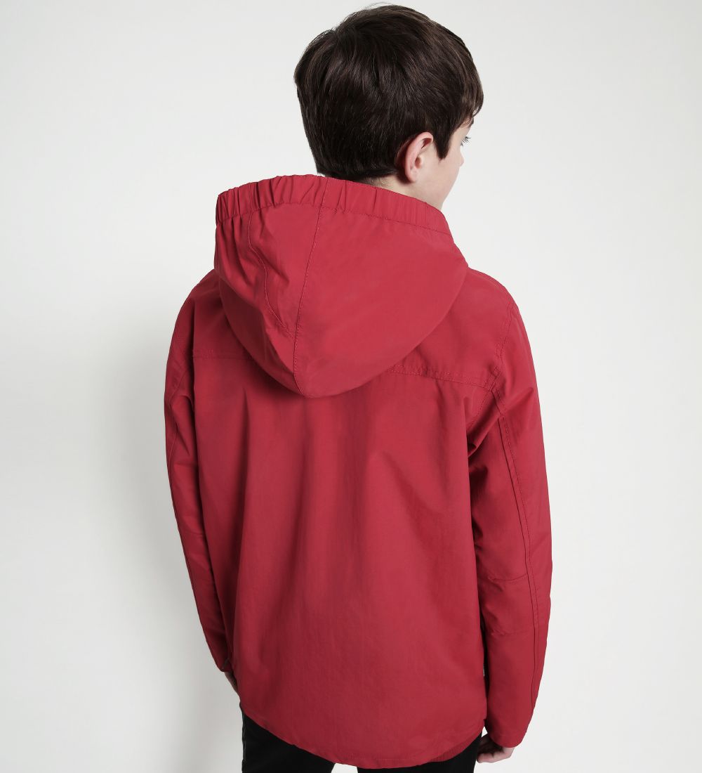 Napapijri Lightweight Jacket - Rainforest Anorak - Old Red