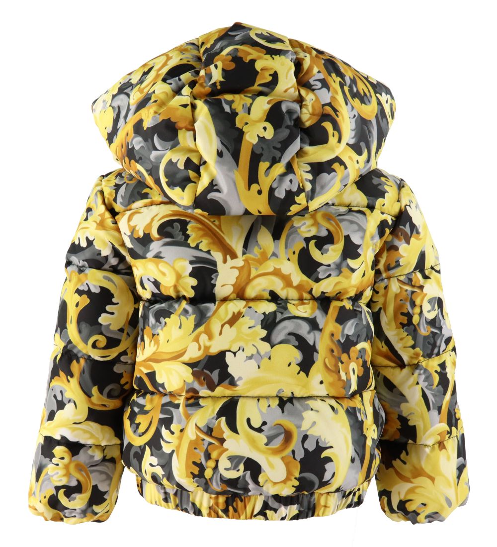 Versace Down Jacket - Barocco - Black/Gold