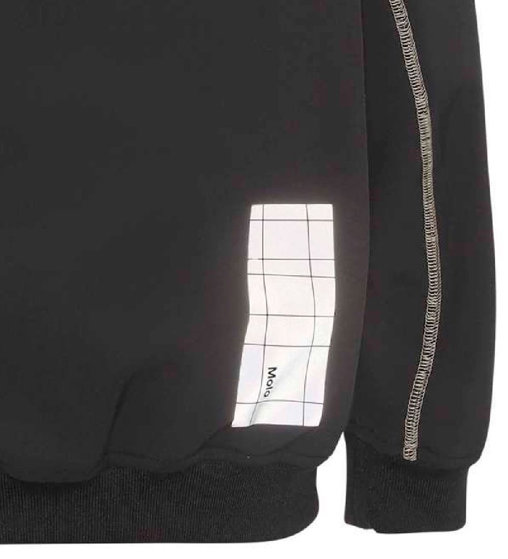 Molo Softshelljacka m. Fleece - Cloudy - Svart