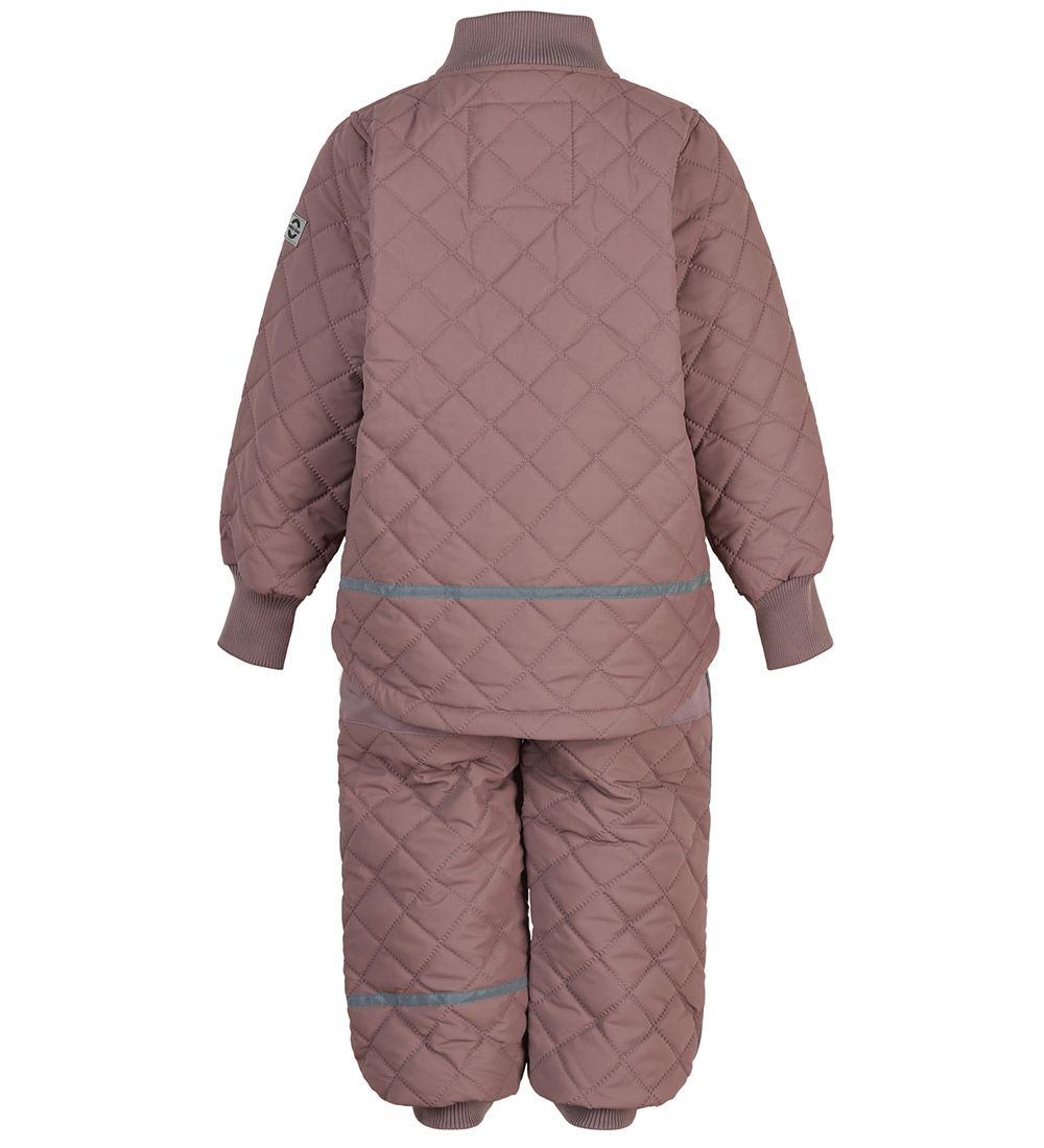 Mikk-Line Toppavaatteet M. Fleece - Peitto - Coated - Twilight M