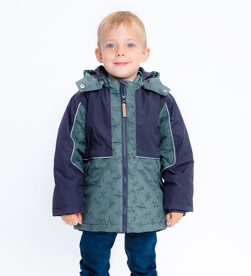 Hust and Claire Winter Coat - Oskar - Duck Green
