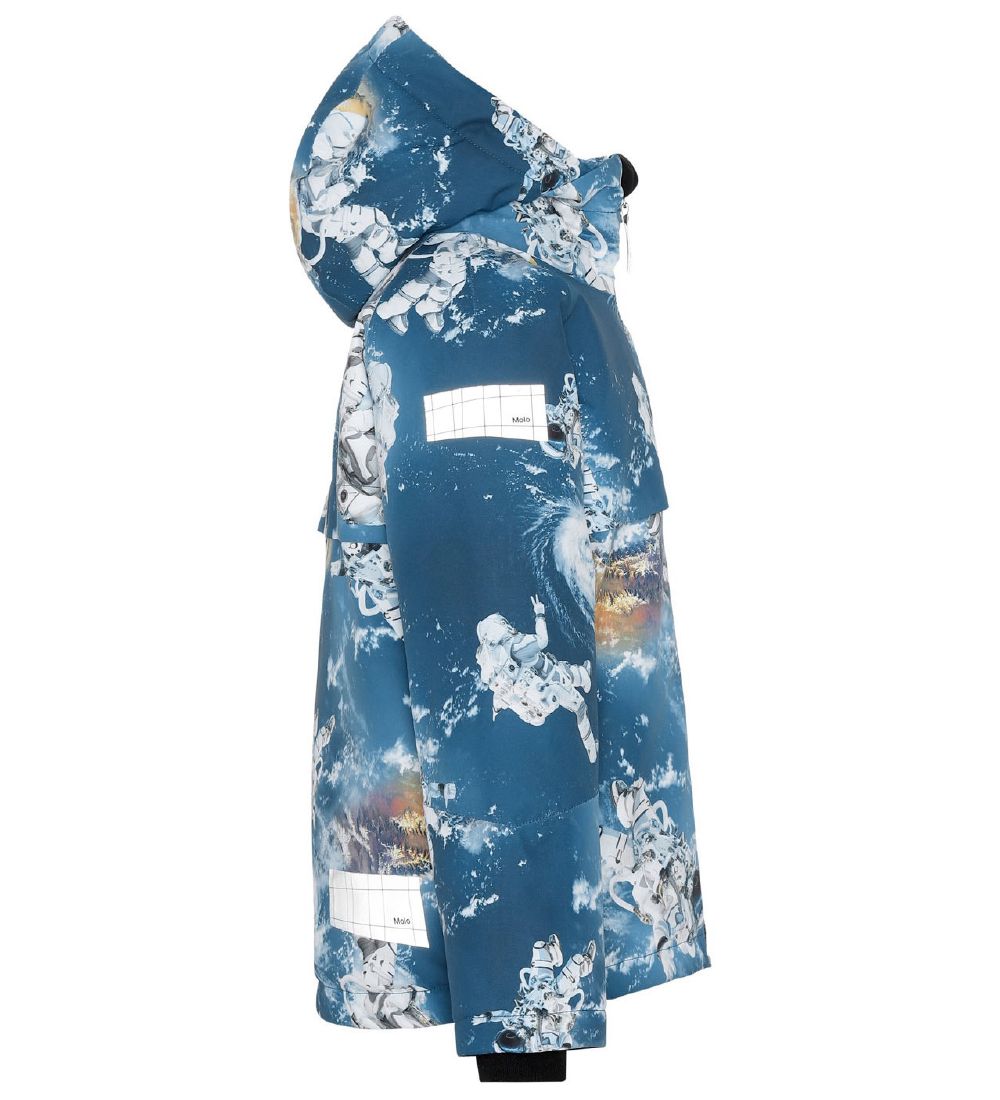 Molo Winter Coat - Castor - Astronauts