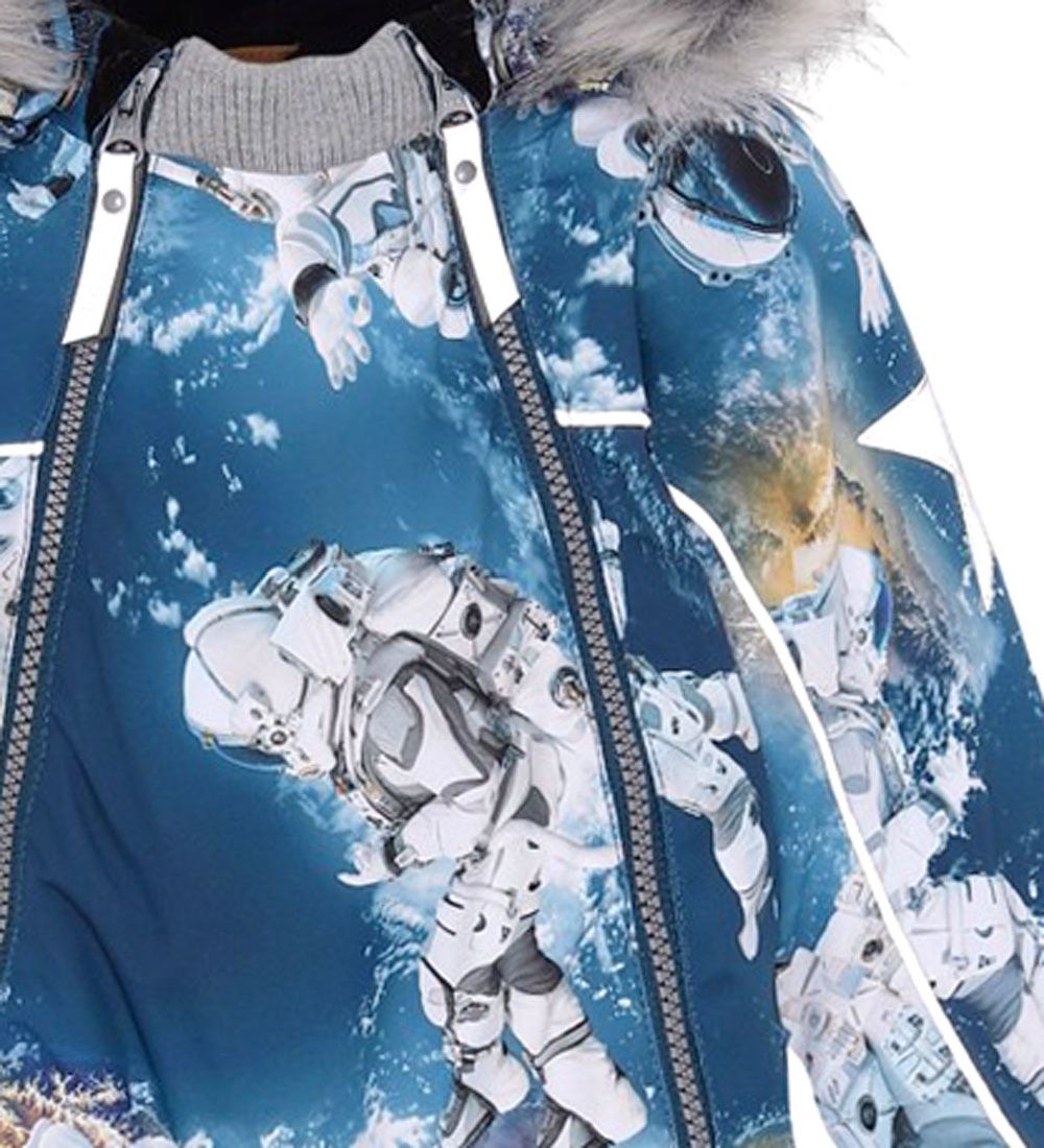 Molo Snowsuit - Pyxis Fur - Astronauts