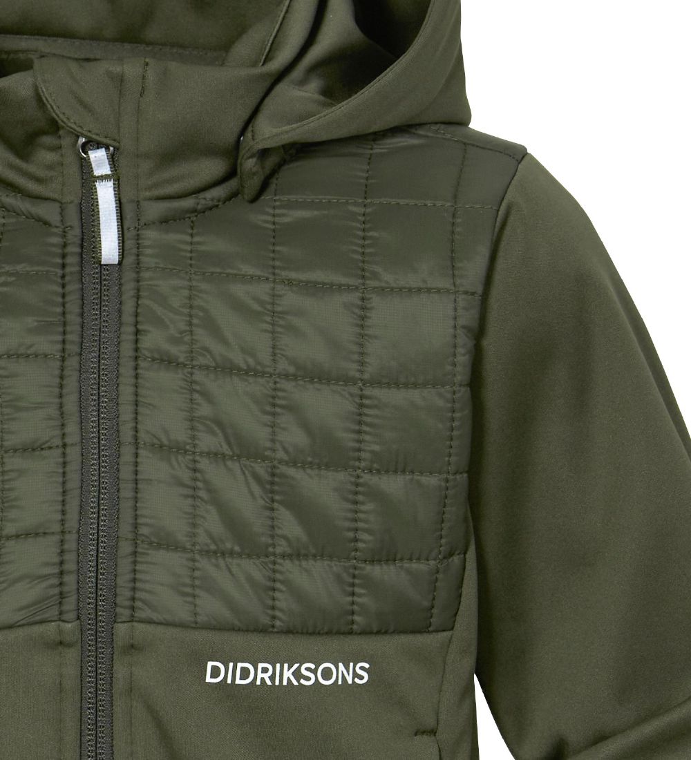 Didriksons Softshell Jacket jacket - Briska - Deep Green