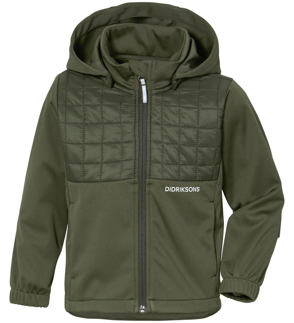 Didriksons Softshell Jacket jacket - Briska - Deep Green