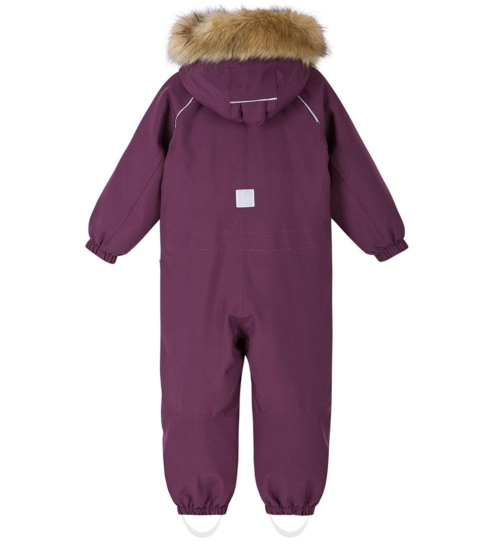 Reima Snowsuit - Trondheim - Deep Purple w. Faux Fur