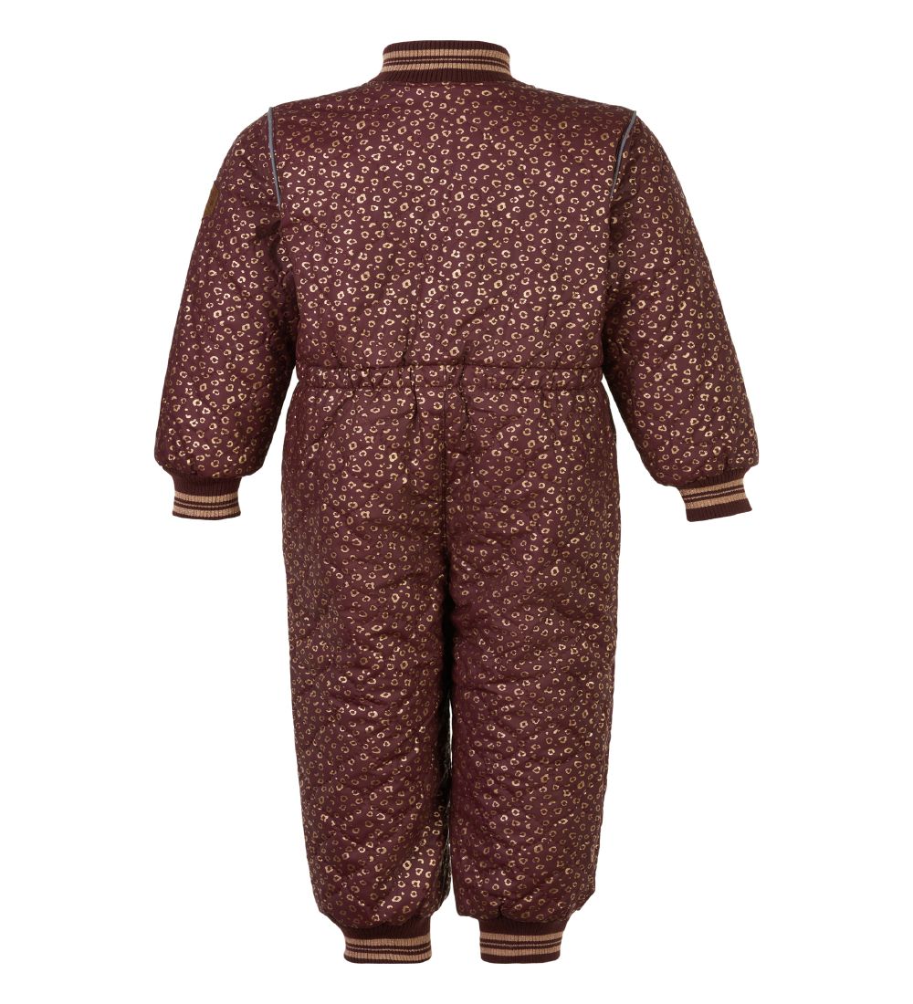 Mikk-Line Thermo Suit w. Fleece - Duvet - Coated - Decadent Choc