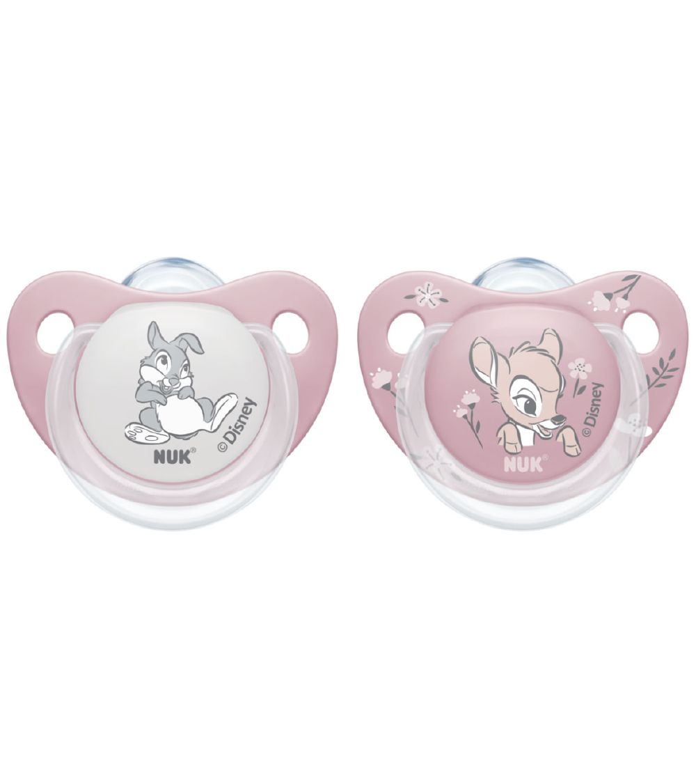 Nuk Pacifiers - 2-Pack - Silicone - Bambi