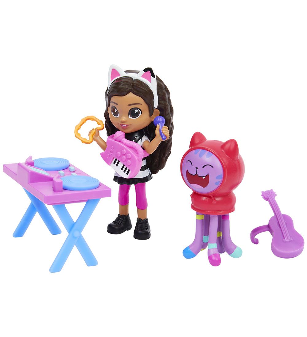 Gabby's Dollhouse Set - 6 Parts - Kitty Karaoke