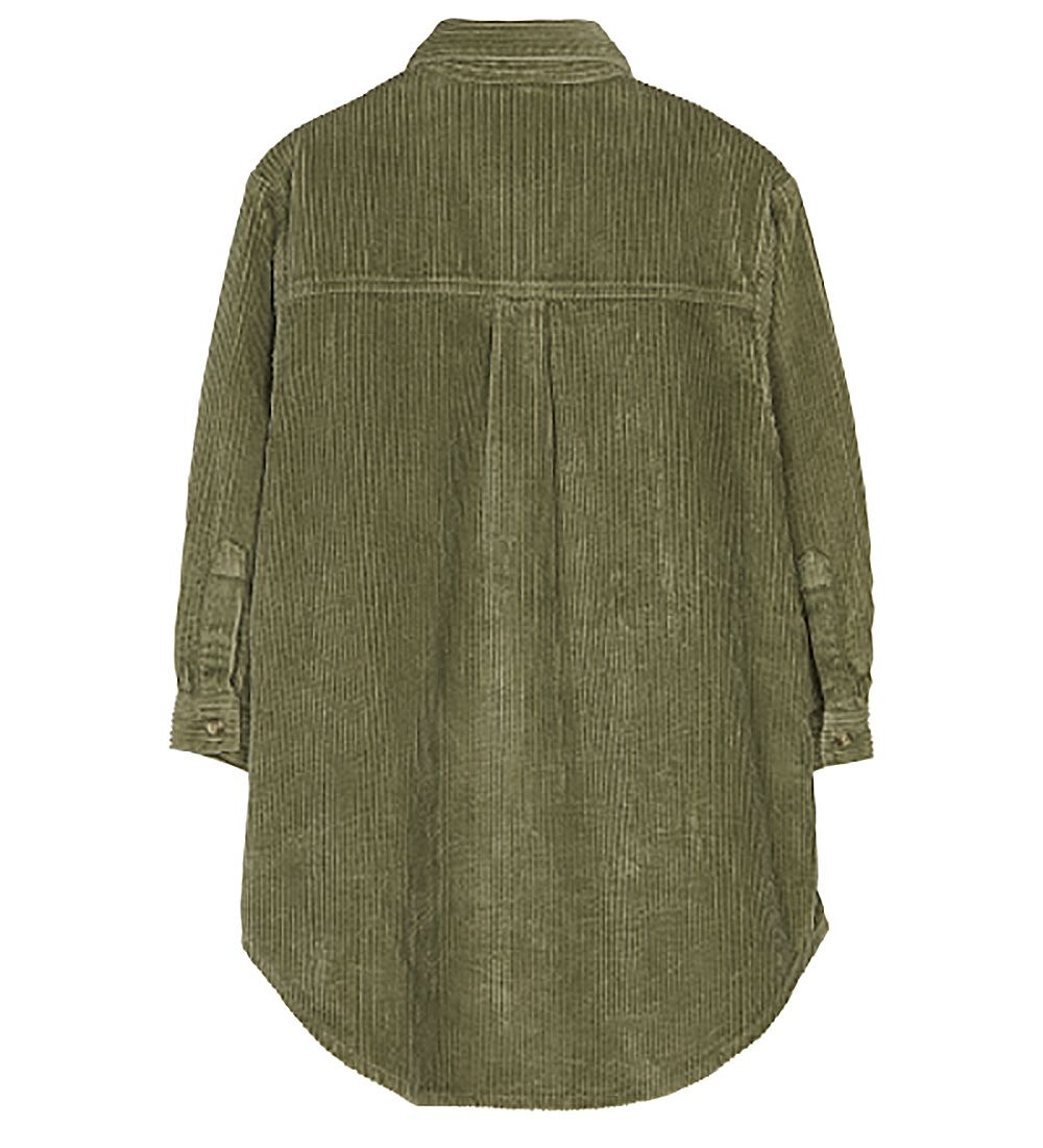 Finger In The Nose - Kleid - Cord - Darcy - Light Olive Cord