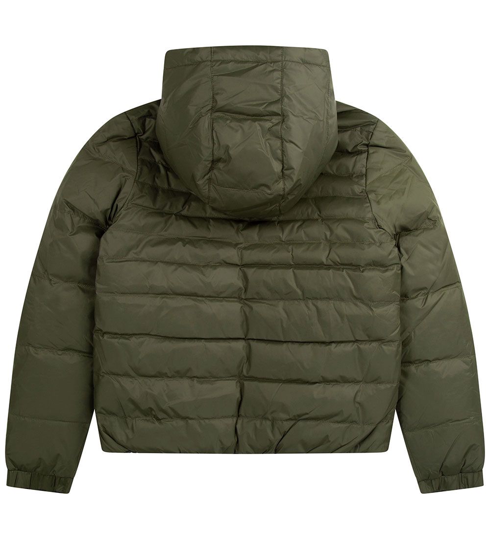 BOSS Down Jacket - Reversible - Essential - Liningest Green/Blac