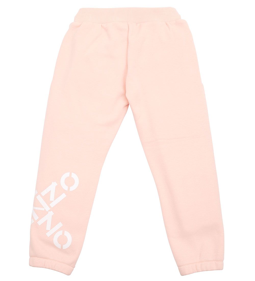 Kenzo Sweatpants - Sport - Pink w. White
